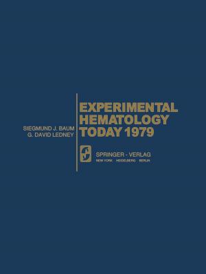 Cover of the book Experimental Hematology Today 1979 by Emmanuele DiBenedetto