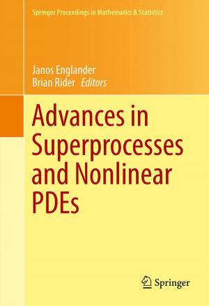Cover of the book Advances in Superprocesses and Nonlinear PDEs by Albert B. Ulrich III