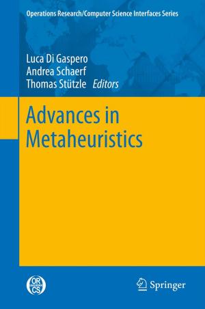Cover of the book Advances in Metaheuristics by Stephen J.D. O'Keefe