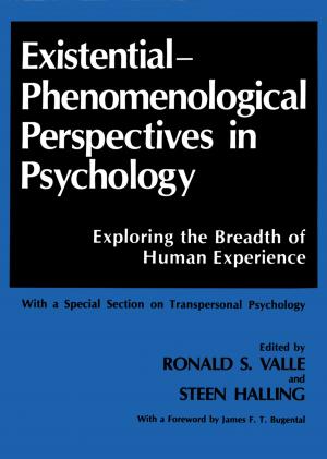Cover of the book Existential-Phenomenological Perspectives in Psychology by Katsura Aoyama