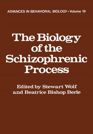 Cover of the book The Biology of the Schizophrenic Process by J.M. Van Brabant
