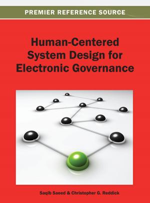 Cover of the book Human-Centered System Design for Electronic Governance by Susmita Bandyopadhyay