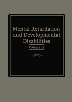 Cover of the book Mental Retardation and Developmental Disabilities by Martin Weidenbörner