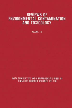 Cover of the book Reviews of Environmental Contamination and Toxicology by Yunhao Liu, Zheng Yang
