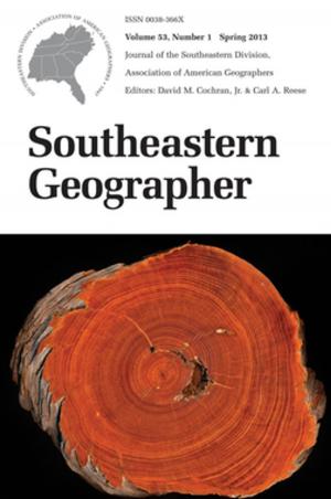 Cover of the book Southeastern Geographer by Wesley C. Hogan
