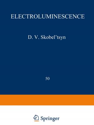 Cover of the book Electroluminescence / Elektrolyuminestsentsiya / Электролюминесценция by B. Prabhakaran