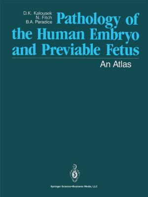 Cover of the book Pathology of the Human Embryo and Previable Fetus by Jerome L. Stein