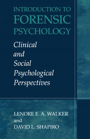 Cover of the book Introduction to Forensic Psychology by Vincent Schultz, F. Ward Whicker