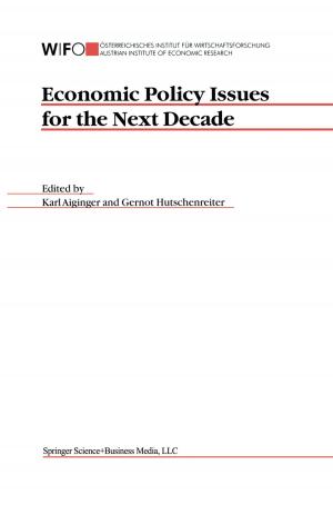 Cover of the book Economic Policy Issues for the Next Decade by 