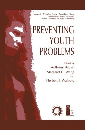 Cover of the book Preventing Youth Problems by Érika Cota, Alexandre de Morais Amory, Marcelo Soares Lubaszewski