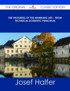 Book cover of The Progress of the Marbling Art - From Technical Scientific Principles - The Original Classic Edition