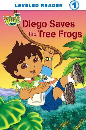 Book cover of Diego Saves the Tree Frogs (Go, Diego, Go!)