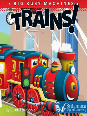 Book cover of Trains!