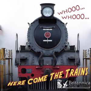 Cover of the book Whooo, Whooo… Here Come the Trains by Charles Reasoner