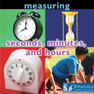 Cover of the book Measuring: Seconds, Minutes, and Hours by Katie Marsico