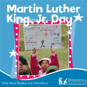 Cover of the book Martin Luther King, Jr. Day by Dr. Jean Feldman and Dr. Holly Karapetkova