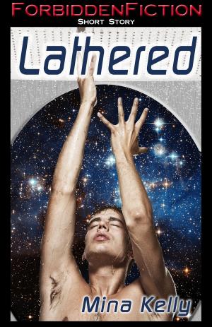 Cover of the book Lathered (M/M Scifi Erotica) by Jenna Leigh