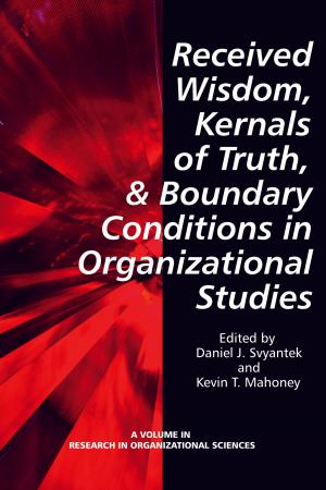 Cover of the book Received Wisdom, Kernels of Truth, and Boundary by E. J. R. David