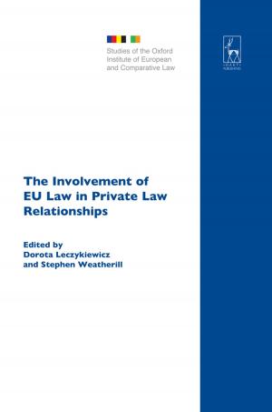 bigCover of the book The Involvement of EU Law in Private Law Relationships by 