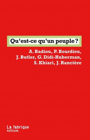 Cover of the book Qu'est-ce qu'un peuple ? by Pierre Macherey