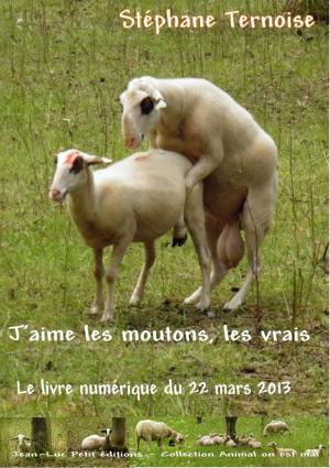 Cover of the book J'aime les moutons, les vrais by Stéphane Ternoise, Kate-Marie Glover