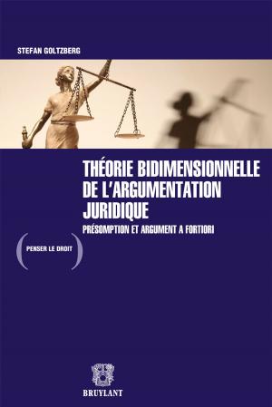 Book cover of Théorie bidimensionnelle de l'argumentation juridique