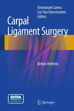 Cover of the book Carpal Ligament Surgery by Dirk Stengel, Mohit Bhandari, Beate Hanson