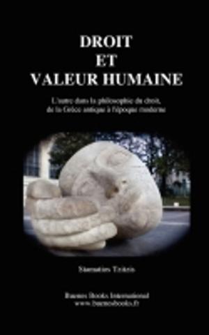 Cover of the book DROIT ET VALEUR HUMAINE by Nadia Forte