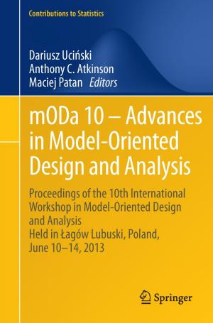 Cover of the book mODa 10 – Advances in Model-Oriented Design and Analysis by 