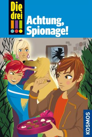 Cover of the book Die drei !!!, 40, Achtung, Spionage! (drei Ausrufezeichen) by Perdita Lübbe, Frauke Loup, Barbara Schöning
