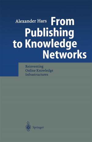 Cover of the book From Publishing to Knowledge Networks by Nikolaus Hautsch