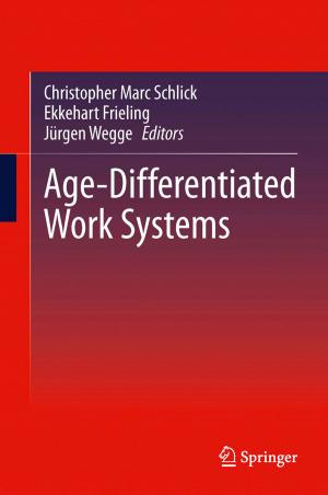 Cover of the book Age-Differentiated Work Systems by Norbert Preuß