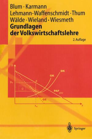 Cover of the book Grundlagen der Volkswirtschaftslehre by Wolfgang A. Halang, Rudolf M. Konakovsky
