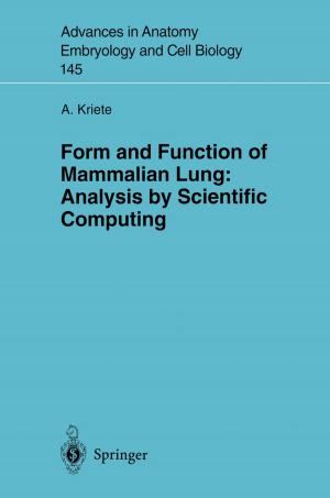 Cover of the book Form and Function of Mammalian Lung: Analysis by Scientific Computing by Donatello Annaratone
