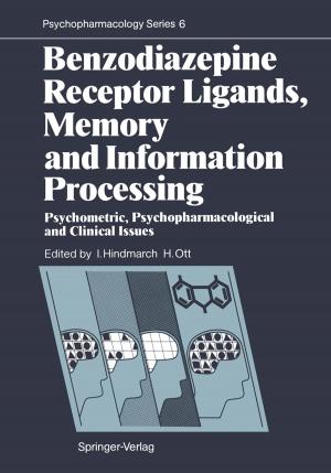 Cover of the book Benzodiazepine Receptor Ligands, Memory and Information Processing by Zaozao Qiu