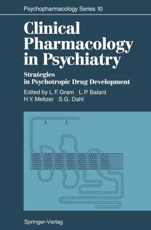 Cover of the book Clinical Pharmacology in Psychiatry by Allan K. Y. Wong, Jackei H.K. Wong, Wilfred W. K. Lin, Tharam S. Dillon, Elizabeth J. Chang