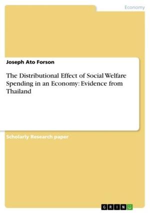 Cover of the book The Distributional Effect of Social Welfare Spending in an Economy: Evidence from Thailand by Cathrin Dehmer