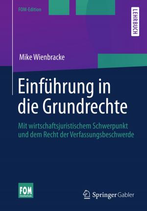 Cover of the book Einführung in die Grundrechte by Michael Zingel