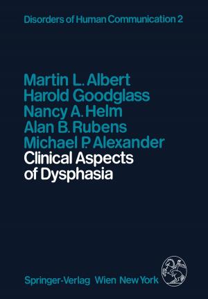 Cover of the book Clinical Aspects of Dysphasia by G. Zu Rhein, I. Klatzo