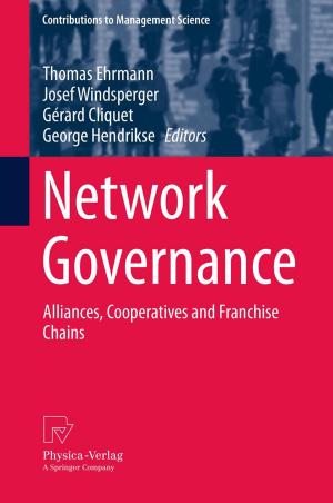 Cover of the book Network Governance by John Montgomery, Vjekoslav Damic