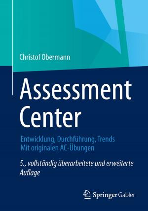 Cover of the book Assessment Center by Ursula Augsten