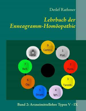 Cover of the book Lehrbuch der Enneagramm-Homöopathie by Erik Müller-Schoppen, Sabine Renate Bronder