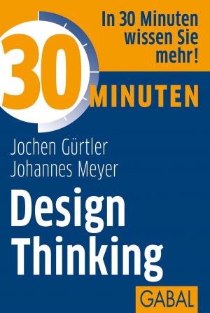 Cover of the book 30 Minuten Design Thinking by Ilja Grzeskowitz