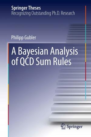 Cover of the book A Bayesian Analysis of QCD Sum Rules by Yoshitaka Umeno, Takahiro Shimada, Yusuke Kinoshita, Takayuki Kitamura