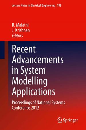 Cover of the book Recent Advancements in System Modelling Applications by Meera Baindur