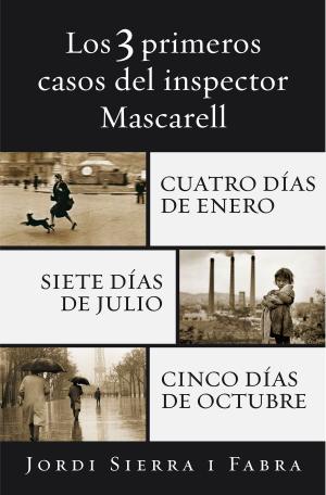 Cover of the book Los 3 primeros casos del inspector Mascarell by Mª José Sánchez