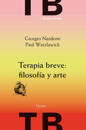 Cover of the book Terapia breve: filosofía y arte by Antonio Spadaro, Varios Autores