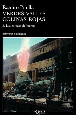 Book cover of Verdes valles, colinas rojas 3. Las cenizas del hierro