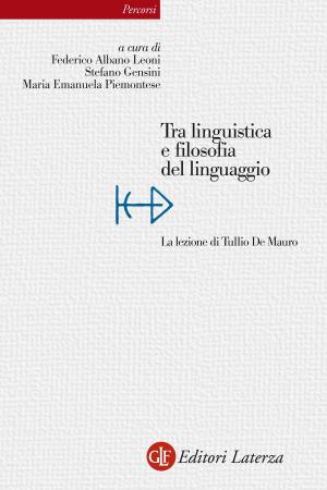 Cover of the book Tra linguistica e filosofia del linguaggio by Tullio De Mauro, Sabrina Machetti