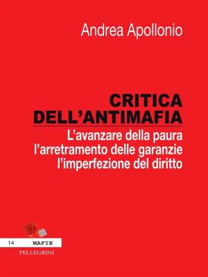 Cover of Critica dell'antimafia. L'avanzare della paura, l'arretramento delle garanzie, l'imperfezione del diritto